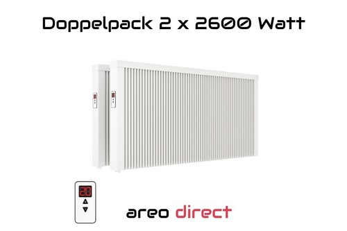 Elektroheizung 2x2600w heizung - 2x2600w,